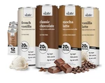 12 Pack High Protein Milk Shakes & Iced Coffees - Classic Chocolate, Mocha Latte. Fixed Price $89.99.
