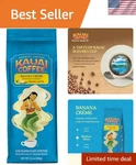Rich And Velvety Banana Cr Me Ground Coffee 10OZ No Bitter Aftertaste. Fixed Price $23.99.