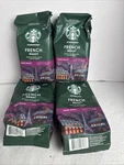 4X Starbucks French Roast Ground Coffee Dark 12 Oz New Bb See Pictures. Fixed Price $38.00.