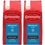 64 Oz Total 2 Bags - Community Coffee Breakfast Blend Grounds Medium Roast Hurry. Fixed Price $29.99.