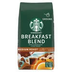 Starbucks Breakfast Blend Medium Roast Ground Coffee - 28 Oz.. Fixed Price $12.49.
