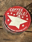Instant Maxwell House 100% Pure Coffee Empty Glass Jar Oz. 1940 S-50. Fixed Price $11.66.