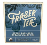 Fraser Tea Cream Earl Grey Organic Black Bags 12 Ct 1.4 Oz. Fixed Price $11.15.