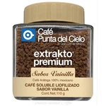 Caf Punta Del Cielo Vanilla Instant Coffee 110G Extrakto Premium Soluble. Fixed Price $19.98.