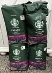 4 Bags Starbucks French Whole Bean Dark Roast Coffee 7 Lb Case Lot Drip Press. Fixed Price $79.99.