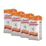 Ground Peaberry Coffee, Medium Roast, 16 Oz Bag - Dominican Republic (pack 4). Fixed Price $55.15.