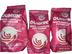 Dunkin Donuts White Chocolate Peppermint Ground Coffee 11OZ Lot 3 Bags. Fixed Price $22.00.