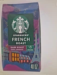 2 Packs Starbucks Dark French Roast Ground Coffee 40 Oz Each = 80. Fixed Price $59.90.