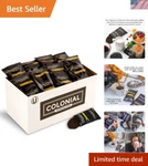 Colonial Coffee Packets, Pre Ground Packs, Signature Breakfast Blend M.... Fixed Price $285.59.