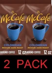 Mccafe Colombian Medium - Dark Roast Ground Coffee 12 Oz Bag Pack. Fixed Price $59.99.