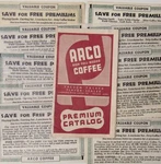 1940 Arco Coffee Premium Catalog W/ Coupon Lot Order Andresen Ryan Duluth Mn. Fixed Price $25.50.