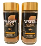 (2) Nescaf Gold Espresso Blonde Instant Coffee Velvety Crema 3.5 Oz EXP:10/2027. Fixed Price $24.99.