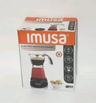 Imusa Electric Espresso Maker 3-6 Cup Capacity Red Used. Fixed Price $19.99.