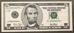 2001 $5 Frn San Francisco Gem Grade Star Note Fr. 1988-L* Sn# Cl 0505 2270. Fixed Price $29.95.