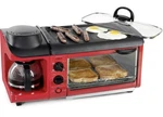 Nostalgia Retro 3-IN-1 Family Size Breakfast Oven And Coffee Pot. Fixed Price $60.00.