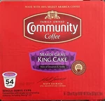 Community Coffee Mardi Gras King Cake 54 To 162 Keurig Cups Free Ship. Fixed Price $54.99.