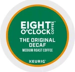 Eight O'clock The Original Decaf Coffee K-cups Pack 100 Pods. Fixed Price $38.99.