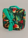 New Farm Rio Painted Toucans Carry The Sun Pouch Toiletry Bag Hanging 9" X. Fixed Price $38.00.