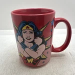 Wonder Woman Coffee Mug Cup Red "strongest Alive" Zak! Designs Dc Comics. Fixed Price $17.99.