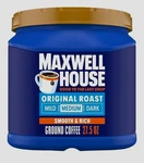 Delicious Maxwell House 27.5OZ Ground Coffee Medium Original Roast Ship Overs. Fixed Price $67.99.