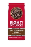 Eight O'clock Coffee Medium Roast Whole Bean 100% Colombian Peaks 30 Oz. Fixed Price $20.43.