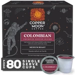 Copper Moon Coffee Pods For Keurig K-cup Brewers, Colombian, 80 Count. Fixed Price $33.99.