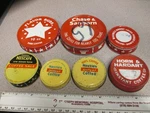 Coffee Chase Sanborn Nescafe (7) Maxwell House Nestle 1950S Food Jar Metal Lid. Fixed Price $36.99.