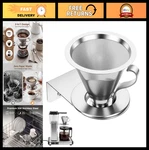 Reusable #4 Coffee Filter For Technivorm Moccamaster, Stainless Steel Funnel Hol. Fixed Price $36.89.
