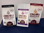 Three Little Bag Crio Bru Brewed Cacao Coffee Substitute. Fixed Price $25.00.