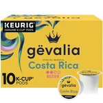 Gevalia Costa Rica Single Origin Medium Dark Roast Cup Coffee Pods 10 Count. Fixed Price $14.19.