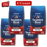 Seattle Best Coffee, Post Alley, Dark Roast, Ground 100% Arabica 12 Oz. Fixed Price $36.00.