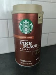 Starbucks Pike Place Roast 13.5 Oz Coffee Canister Storage Container W/ Lid. Fixed Price $9.99.