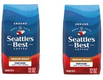 Seattle's Best Portside Blend 12OZ Medium Roast Ground Coffee, Pack. Fixed Price $11.49.