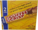 Nestle Coffee Crisp King Size, 24PK, Bars Each Pack, 75G/. Fixed Price $57.89.