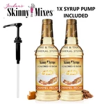 2 Pack Caramel Pecan Jordans Skinny Syrup Sugar Free Keto Zero Carb Coffee. Fixed Price $29.94.