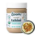 Soom Foods Organic Tahini 11OZ (1 Pack) Roasted & Ounce (pack Of 1). Fixed Price $16.32.