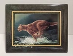 The Chase Wall Plaque - Vanishing Treasures John Seerey Lester. Fixed Price $10.00.