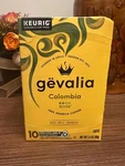 Gevalia Columbia Roast Cup Coffee Pods, 10 3.4 Oz (pack 1). Fixed Price $8.95.