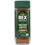Rex Coffee Organic Fairtrade Natural Decaf Freeze-dried Instant Arabica 3.53 Oz. Fixed Price $109.99.