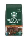 Starbucks Pike Place Roast, Ground Coffee, Medium Hot Or Iced 12OZ. Fixed Price $12.85.