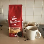 Tim Hortons 100% Arabica Light Roast Rocky Mountain Sunrise Ground Coffee, 12.... Fixed Price $21.99.