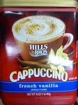 Hills Bros. White Chocolate Cappuccino,latte, Mint Powdered Mix Pick One. Fixed Price $6.90.