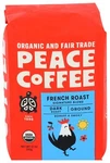 Peace Coffee Ground French Roast 12 Oz (pack 6). Fixed Price $141.99.