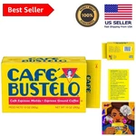 Caf Bustelo Dark Roast Ground Coffee 10 Oz Bricks - Perfect For Espresso Lovers. Fixed Price $103.96.