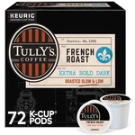 Tullys French Roast Keurig Single-serve K-cup Pods, Dark Coffee,.... Fixed Price $96.34.