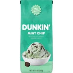 Dunkin Mint Chip Artificially Flavored Coffee, Ground 11 Oz Bag. Fixed Price $10.99.