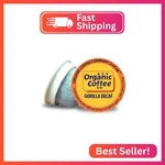 The Organic Coffee Co. Compostable Pods - Gorilla Decaf (12 Ct) K Cup. Fixed Price $22.43.