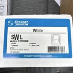 System Sensor Swl Wall Strobe Fire Alarm Indoor Clear Lens White L01-2524-001. Fixed Price $27.00.