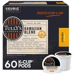 Tullys Coffee Hawaiian Blend, Keurig Single Serve K-cup Pods, Medium Roast, 6.... Fixed Price $77.90.
