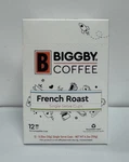 Biggby Coffee French Dark Roast Flavor 12 Single K-cup Servings Fresh New. Fixed Price $13.49.